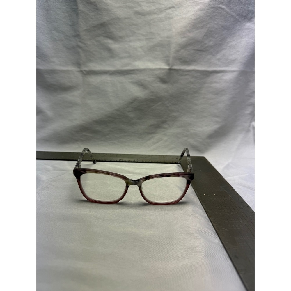 Ann Taylor‎ Petite Eyeglasses ATP812 C03 Marbled Purple Grey Cat Eye Frames